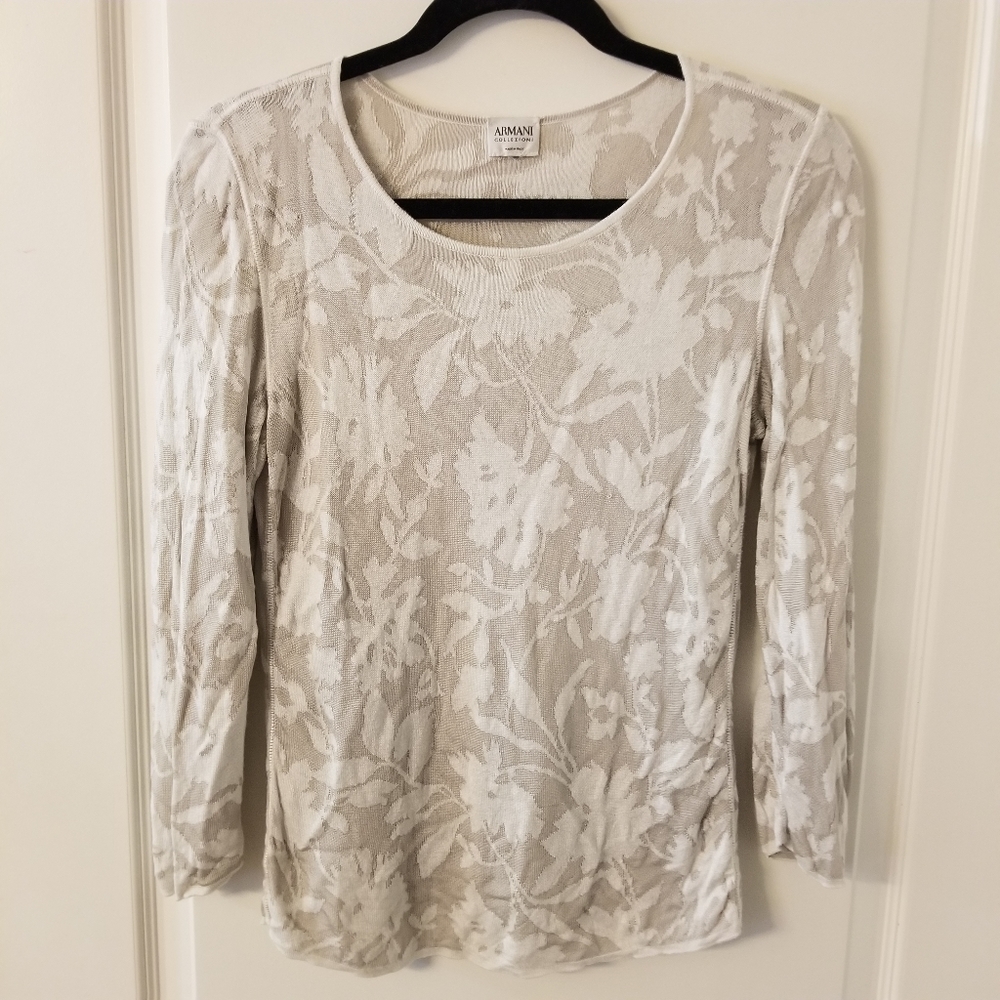 Armani Floral Top